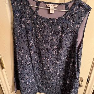 Athleta leopard tank. Size XL
